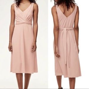 Aritzia Wilfred (M) dusty pink dress